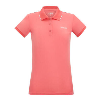 Maglietta Con Colletto Polo Donna Regatta Remex II Pink Potion Tinta Unita