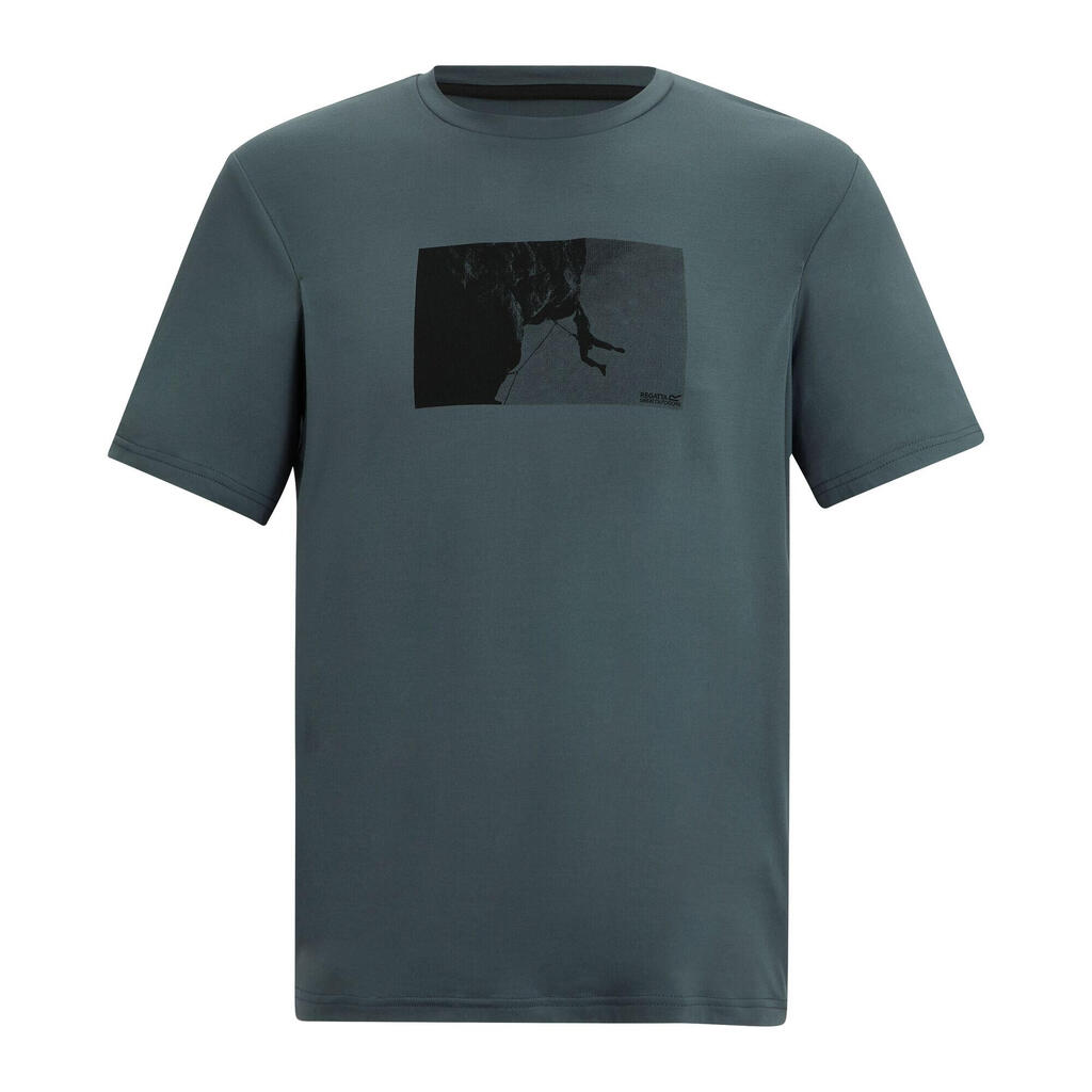 Mens Fingal Mountain Climbing TShirt (Dark Storm)
