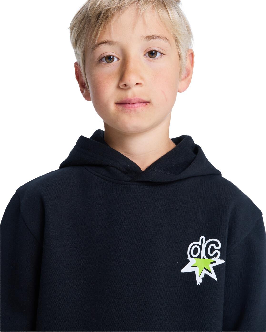 Sudadera con Capucha SHOCK SIDE Negro Niño 4/4