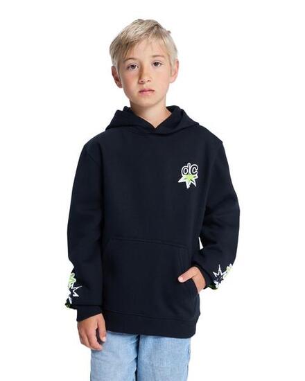 Sweat à capuche SHOCK SIDE Noir Garçon