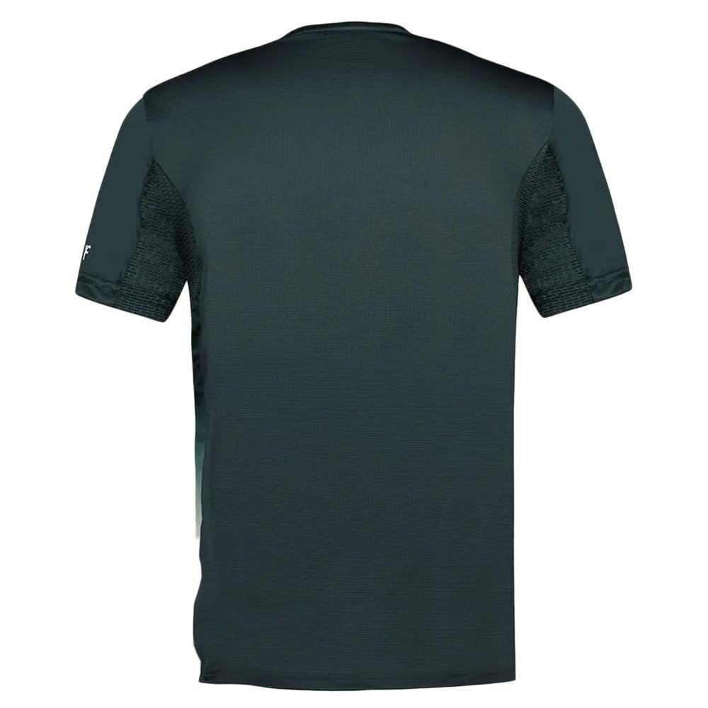 Maillot de Sport Vert Homme Le Coq Sportif Tennis 2/5