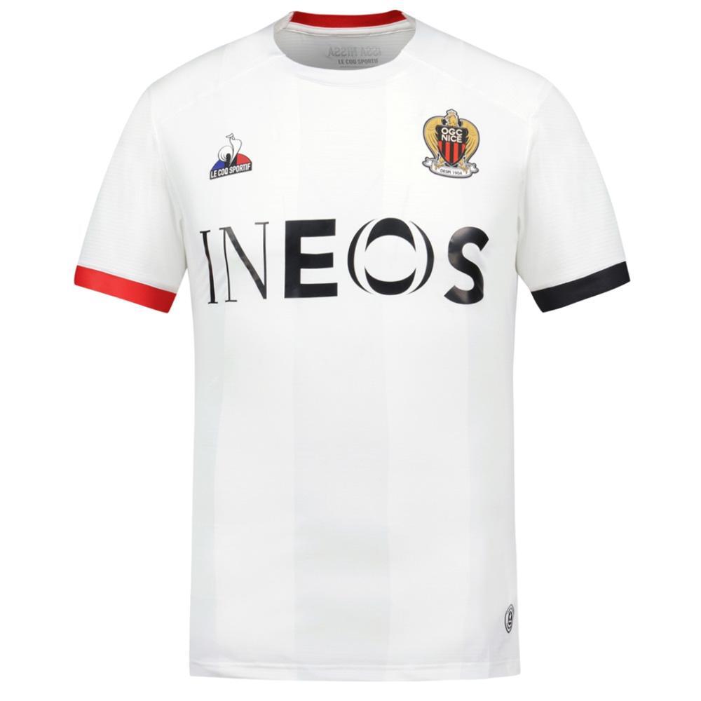 Men's OGC Nice Away Authentic Football Shirt Le Coq Sportif 23/24