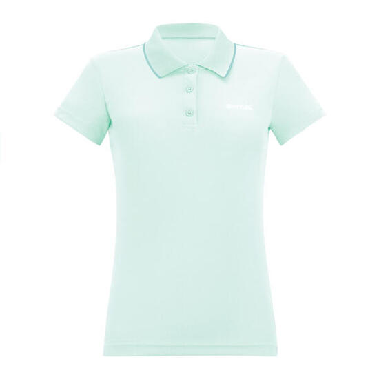 Polo Manches Courtes MAVERICK Femme (Turquoise Pâle)