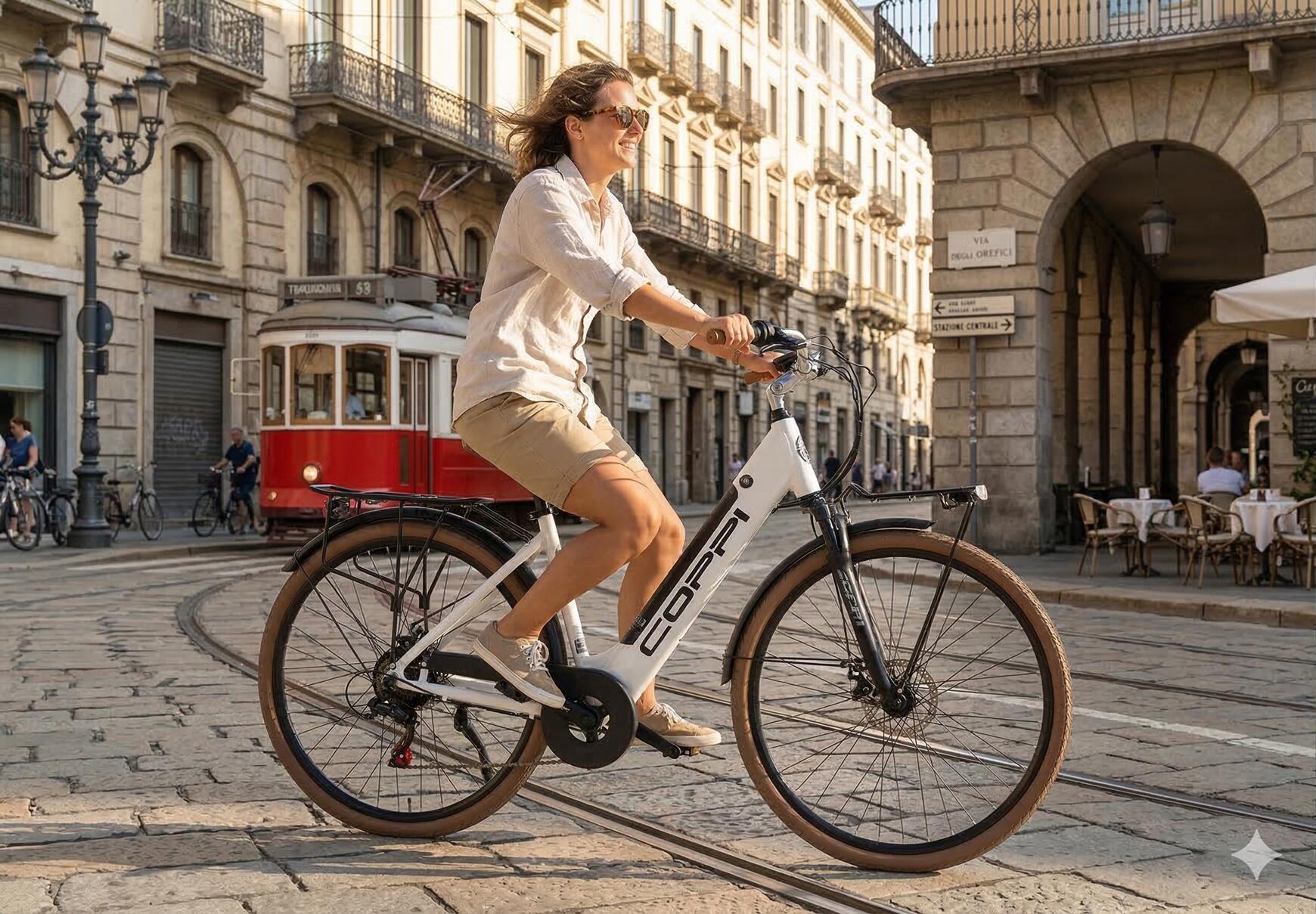 BICICLETA URBANA COPPI RAMBLA 28 CON CAMBIOS DE DISCO 5/5