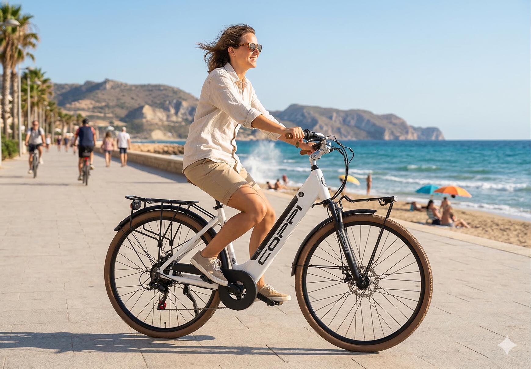 BICICLETA URBANA COPPI RAMBLA 28 CON CAMBIOS DE DISCO 4/5