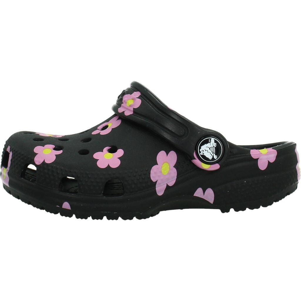 Sandały CROCS CLASSIC FLOWER CLOG Czarny 2/6