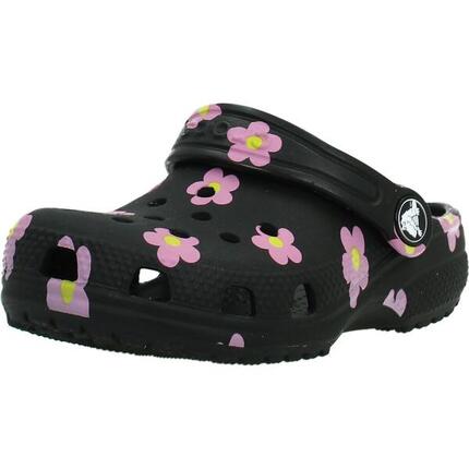 Sandały CROCS CLASSIC FLOWER CLOG Czarny
