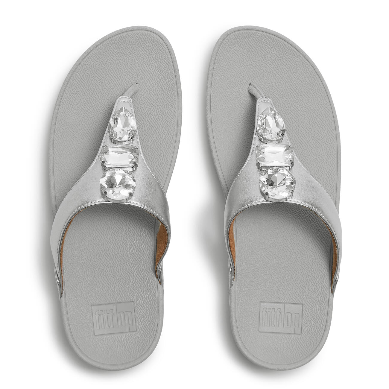 Sandales à bride métallique FitFlop Lulu Ultra-Jewel 5/7