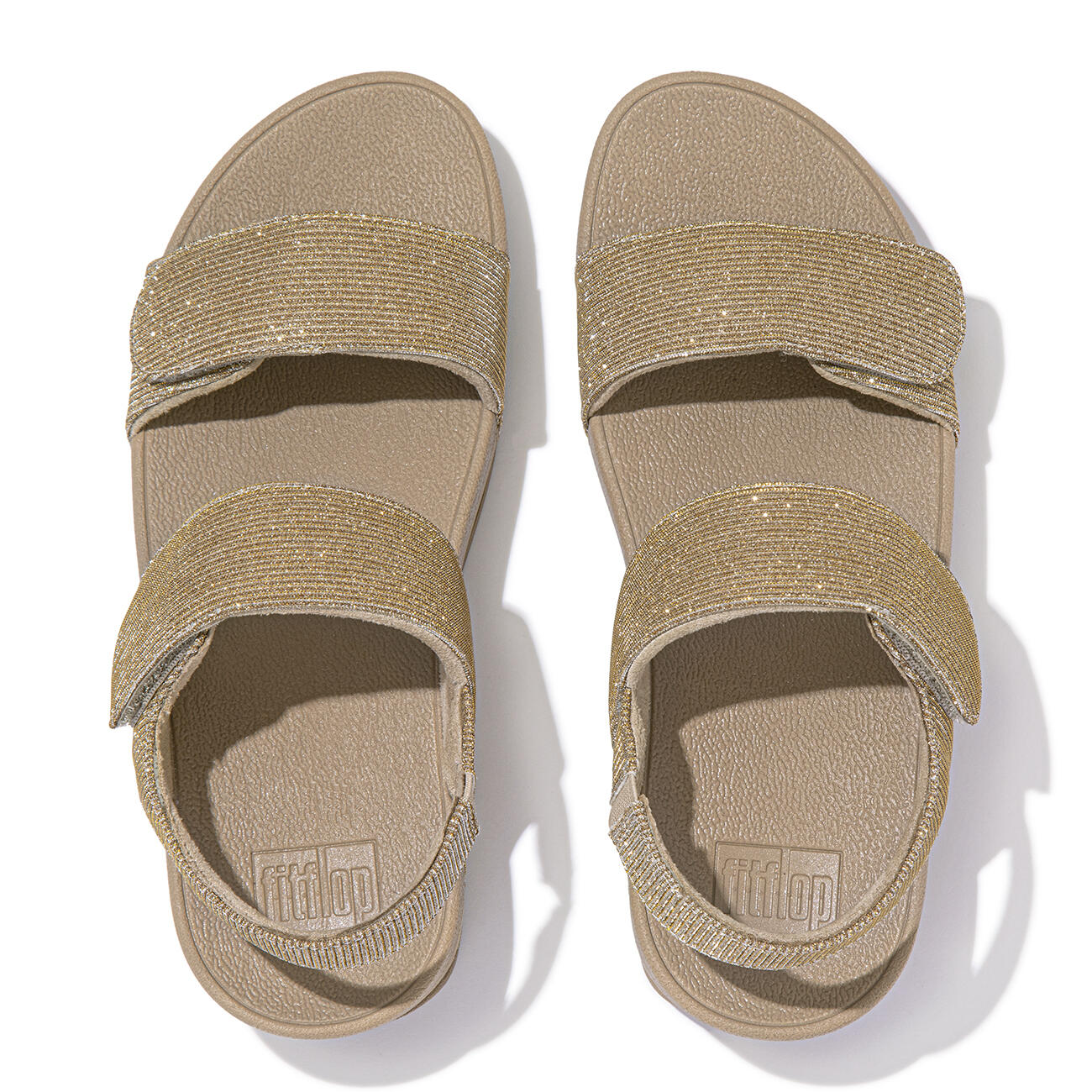 Sandales FitFlop Lulu Shimmerlux réglables arrière 5/7
