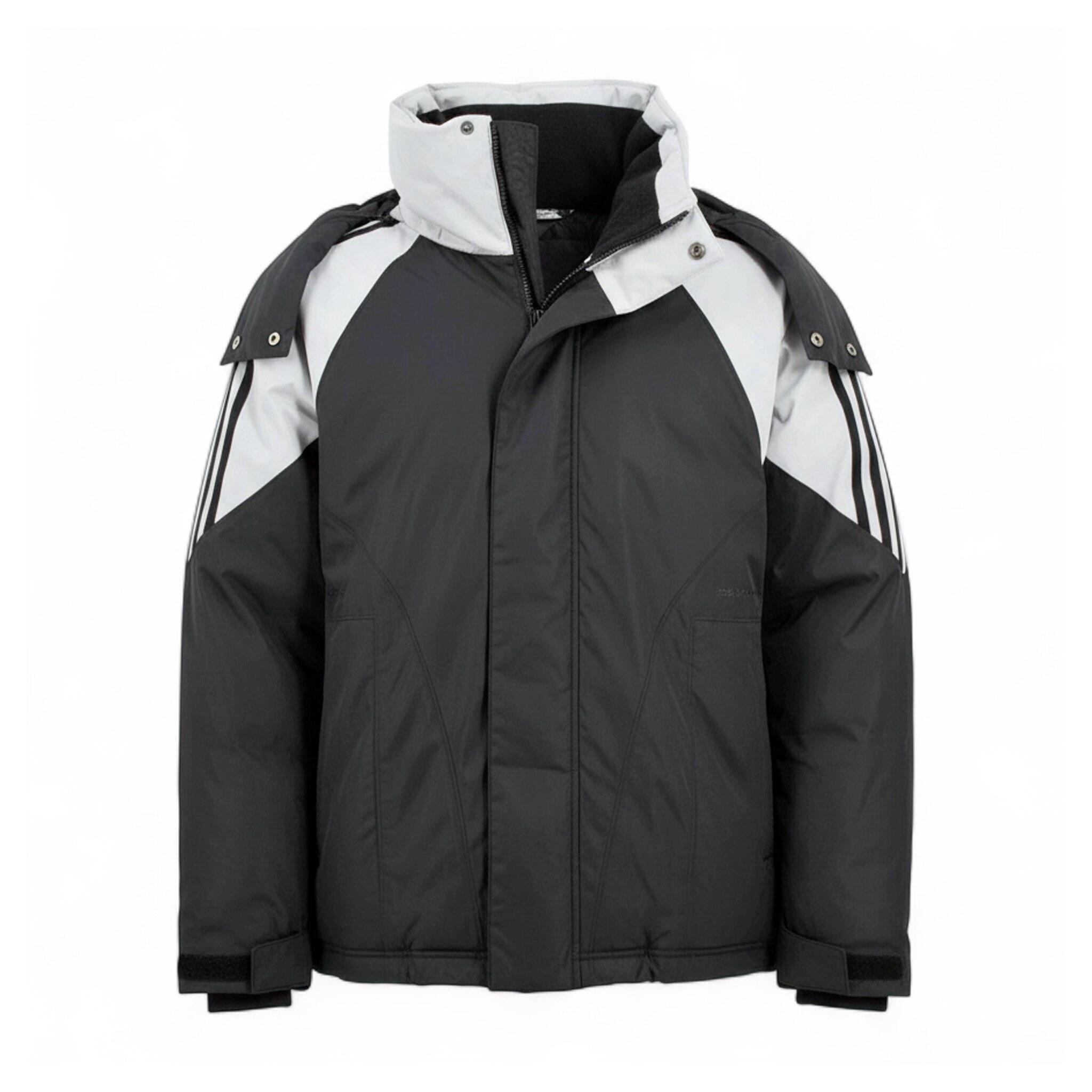 Jacke Logo Down Oversize in Schwarz 2/3