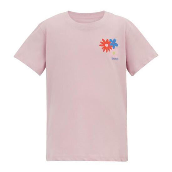 Bosley" TShirt für , Rückseitiger Aufdruck Kinder Puderlila