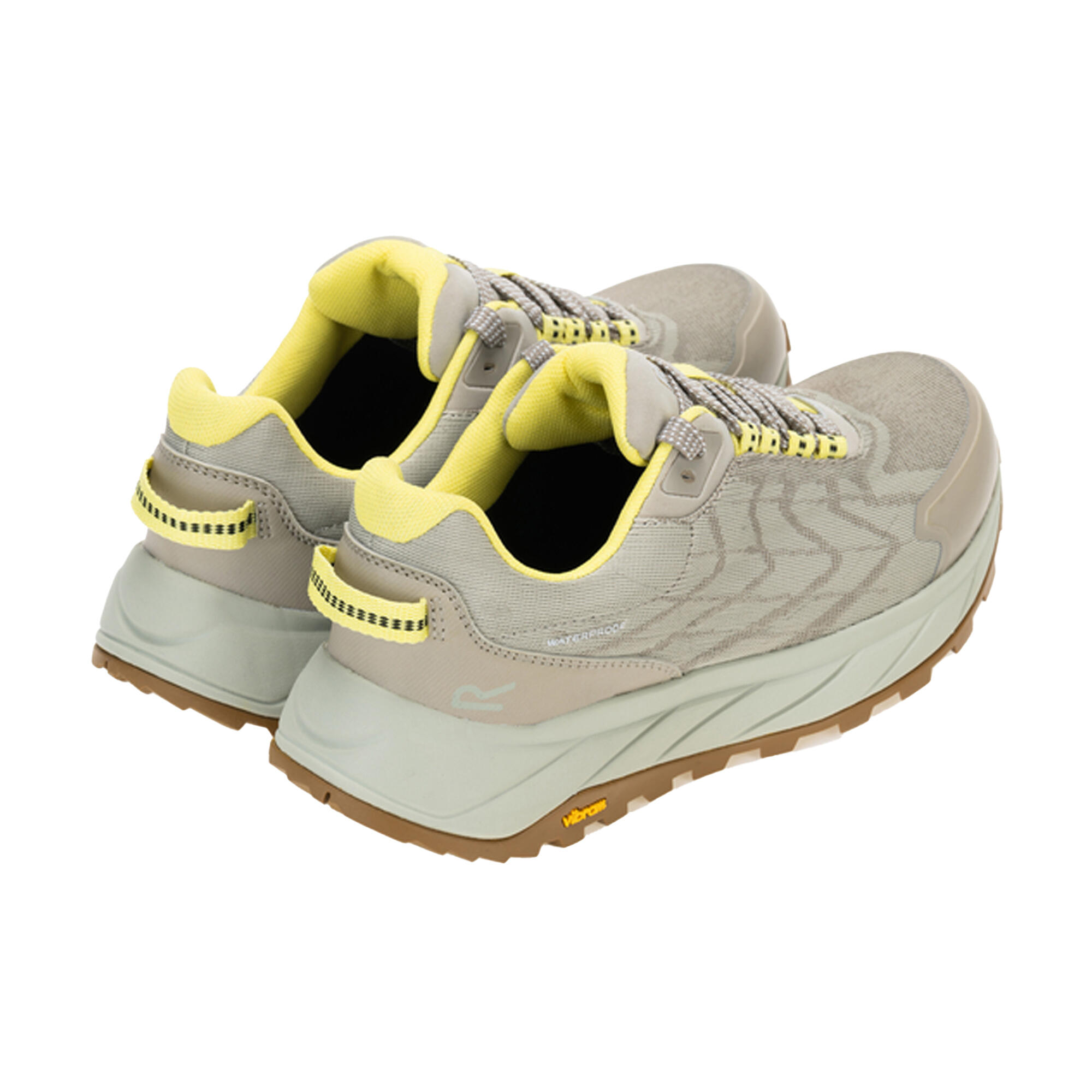 Baskets CRUIZE Femme (Beige / Jaune Clair) 2/5