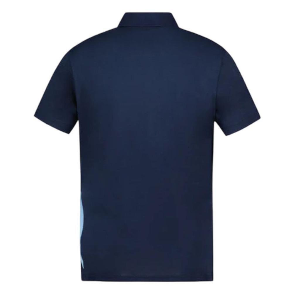 Polo Uomo Le Coq Sportif Aviron Bayonnais N°3 Blu Marino 2/5