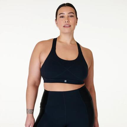 Sweaty Betty Power Medium Support Sports Bra Sportbeha WIT L