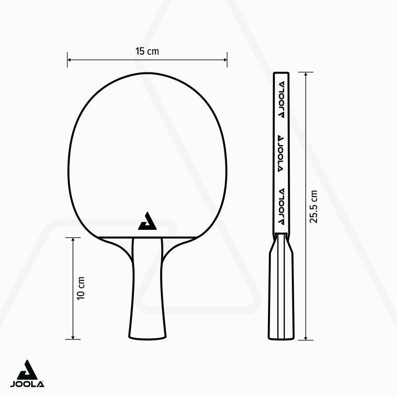 JOOLA Set de Tenis de Mesa BLACK DUO PRO 7/7