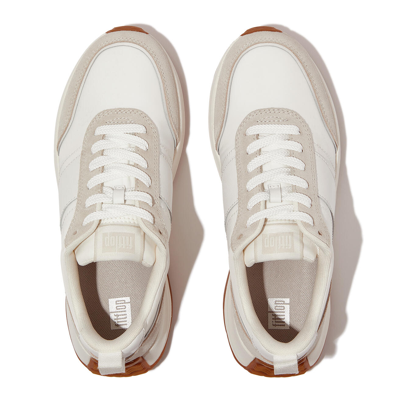 FITFLOP FitFlop F-Mode Flow Sneaker - Nylon & Suede Mix  URBAN WIT MIX 39 5/7