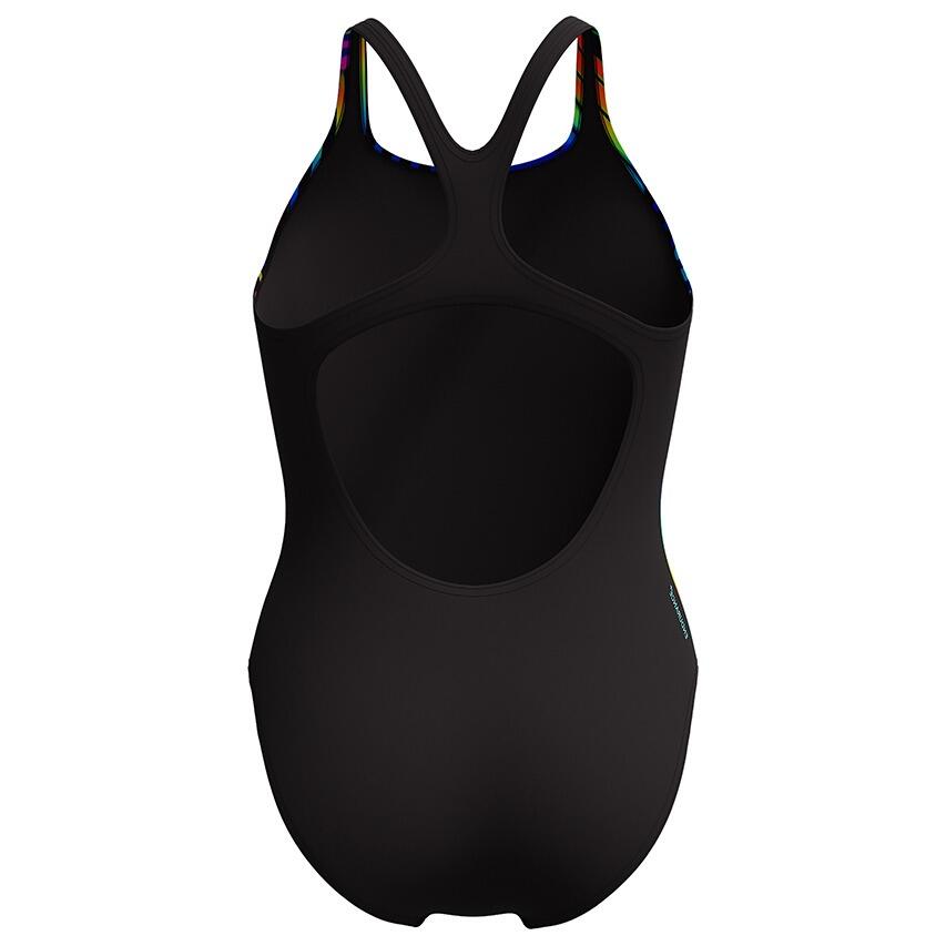 Speedo Digital Placement Badeanzug Damen 100 % chlorbeständig 6/7