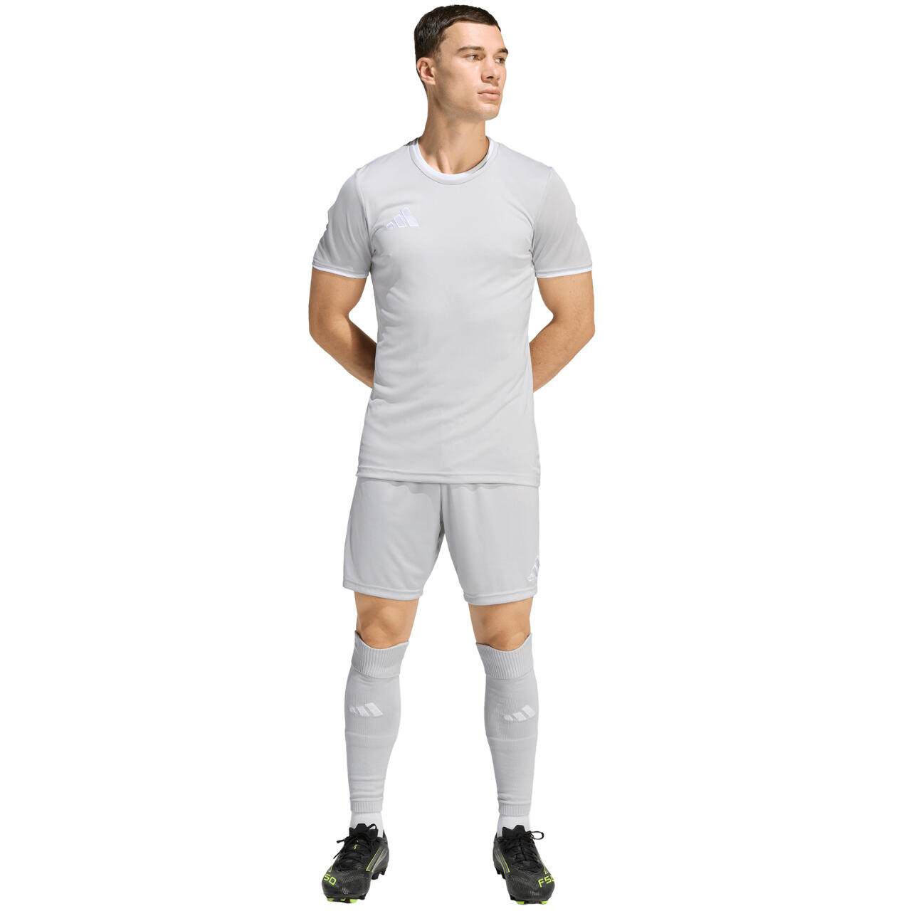 adidas Entrada heren short - Climacool en elastische taille 6/7