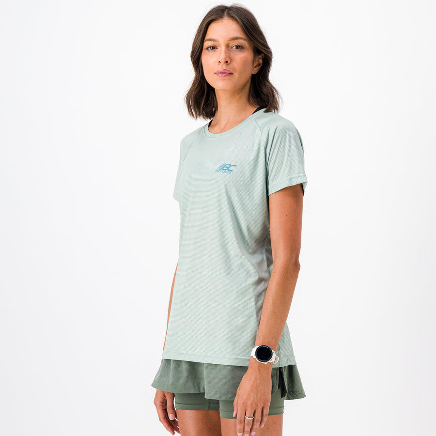 T-shirt eco-riciclato e traspirante Donna Running-Trail AERO 3/6