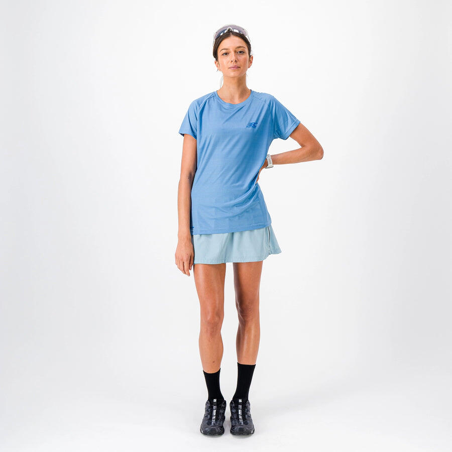 T-shirt eco-riciclato e traspirante Donna Running-Trail AERO 5/6