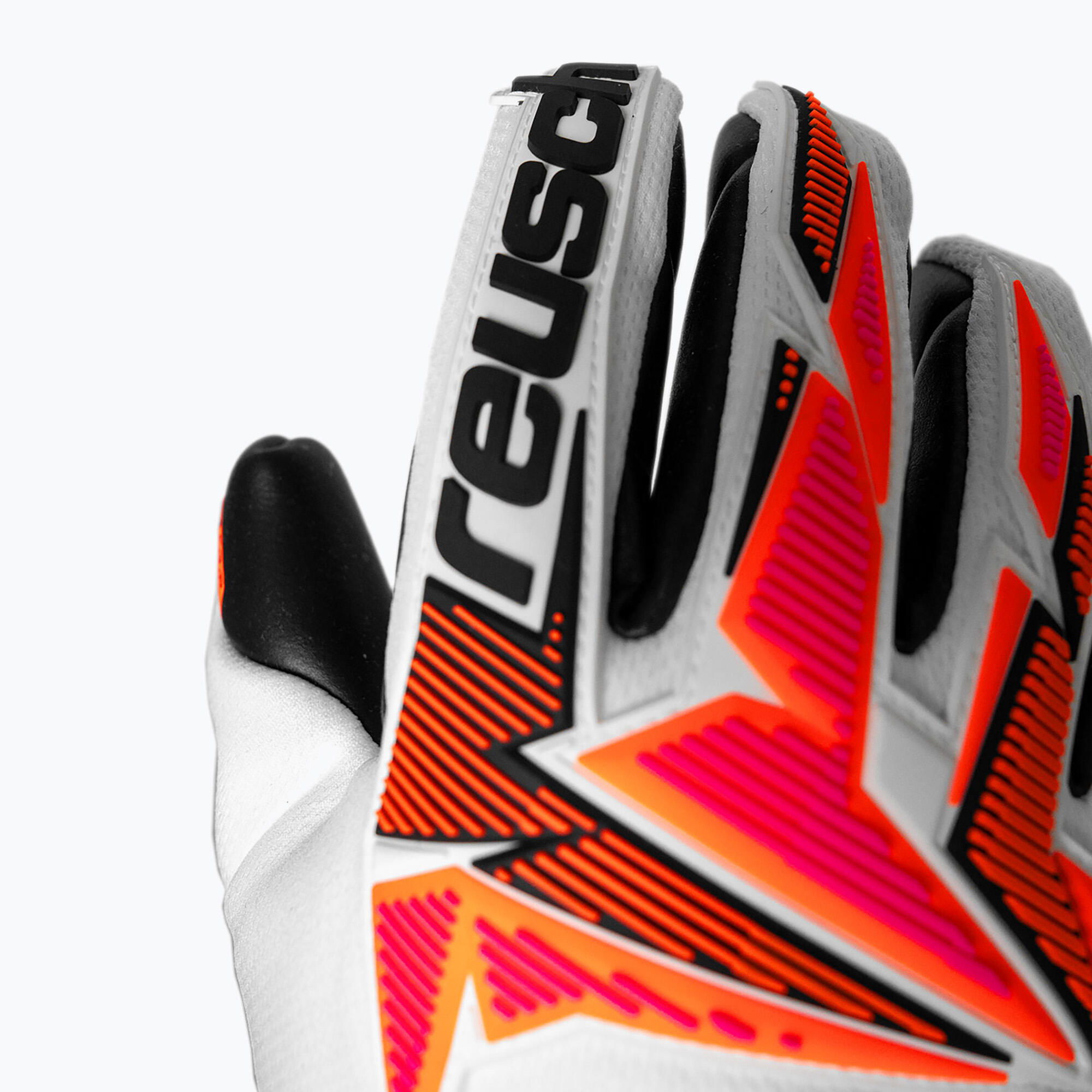 Rękawice bramkarskie Reusch Attrakt Freegel Gold X white/shocking orange/black 7/7