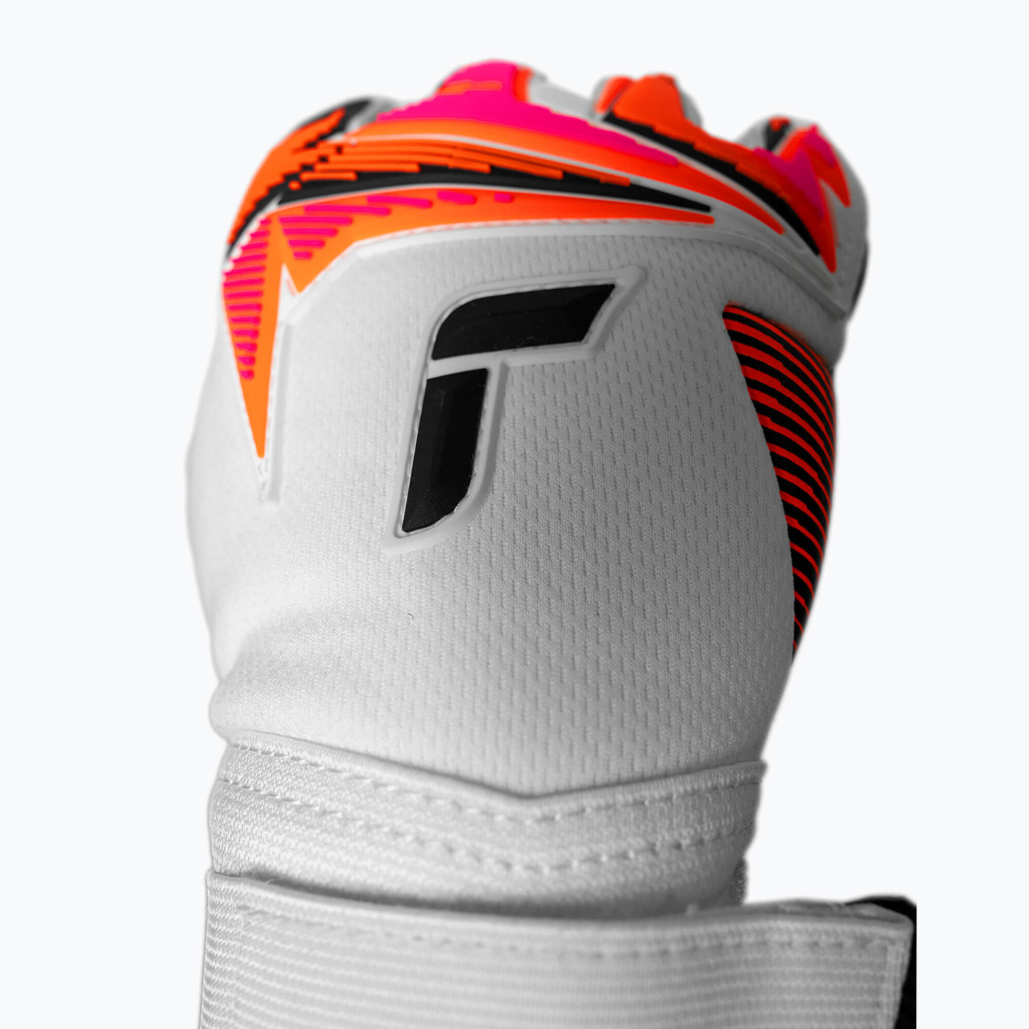 Rękawice bramkarskie Reusch Attrakt Freegel Gold X white/shocking orange/black 6/7