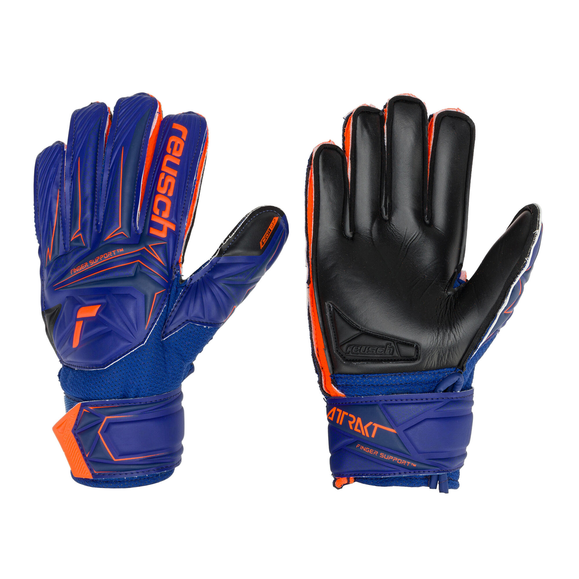 Guantes de portero infantiles Reusch Attrakt Infinity Finger 7/7