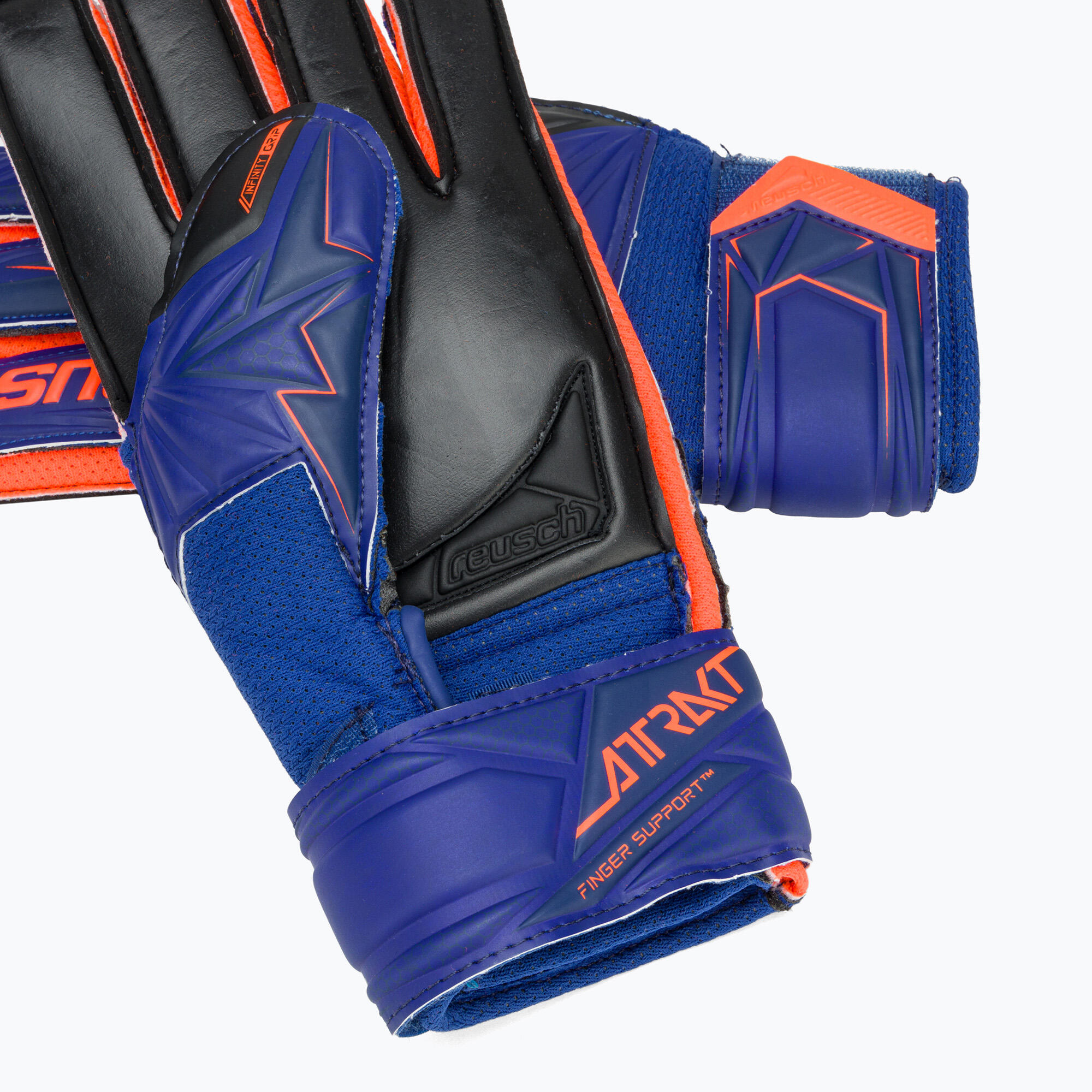 Guantes de portero infantiles Reusch Attrakt Infinity Finger 6/7