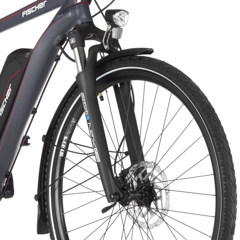Refurbished FISCHER Trekking E-Bike Viator ETH 2222 grau RH 50cm 28 Zoll 422 Wh 7/7