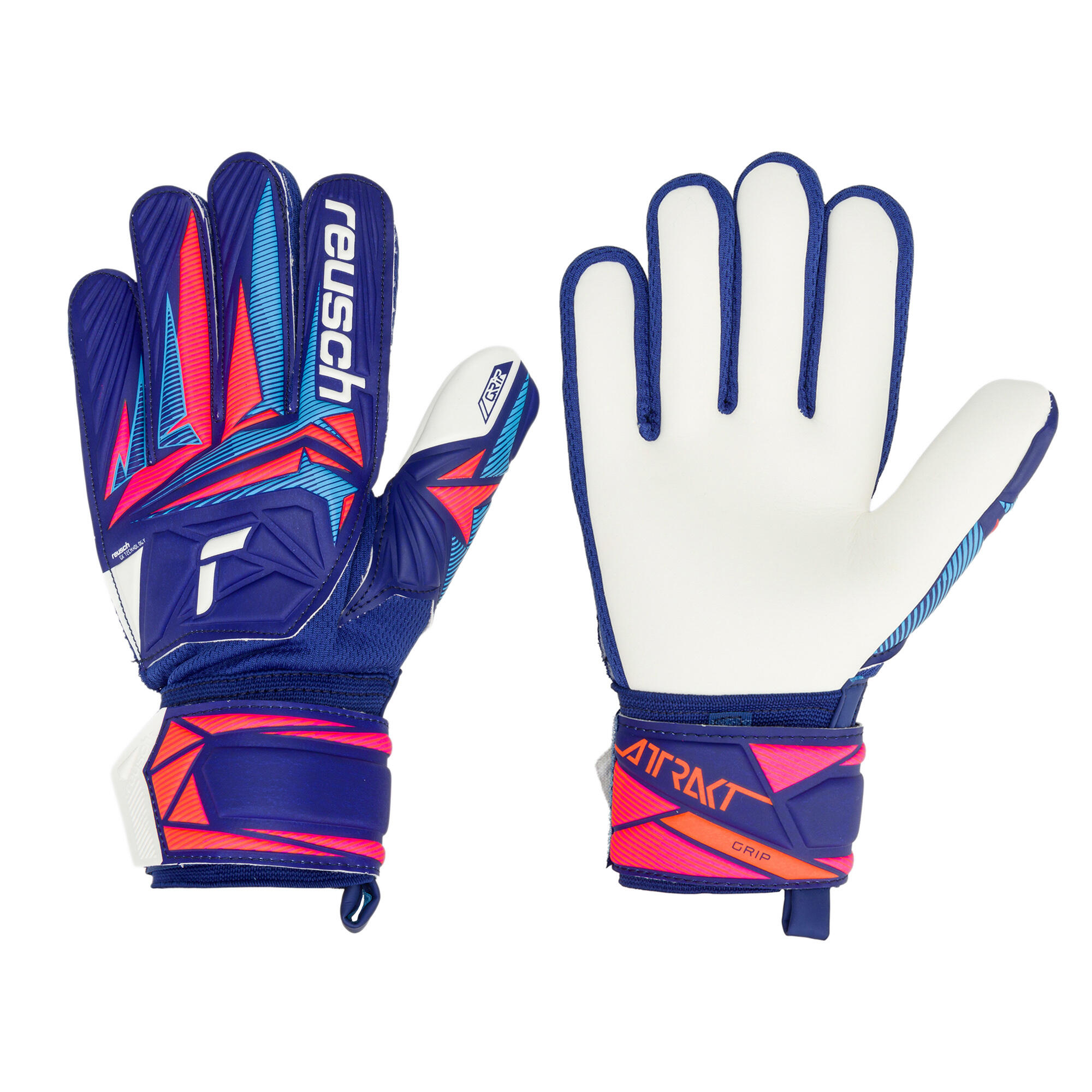 Dziecięce rękawice bramkarskie Reusch Attrakt Grip 7/7