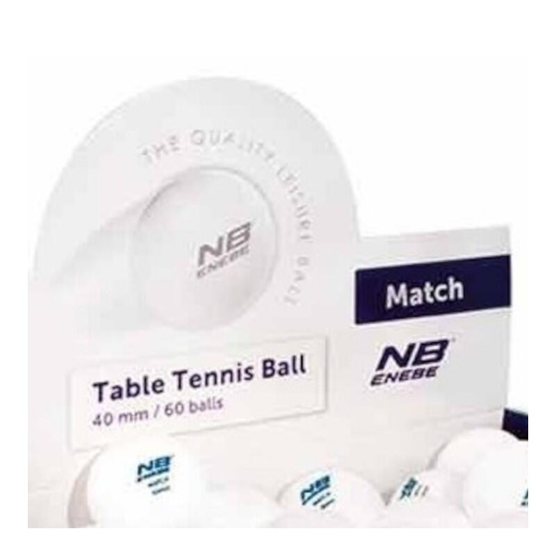 Confezione da 60 palline ENEBE MATCH, bianche 3/3