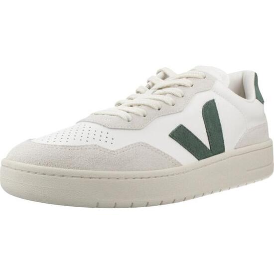 Chaussures Veja V-90 en cuir blanc souple