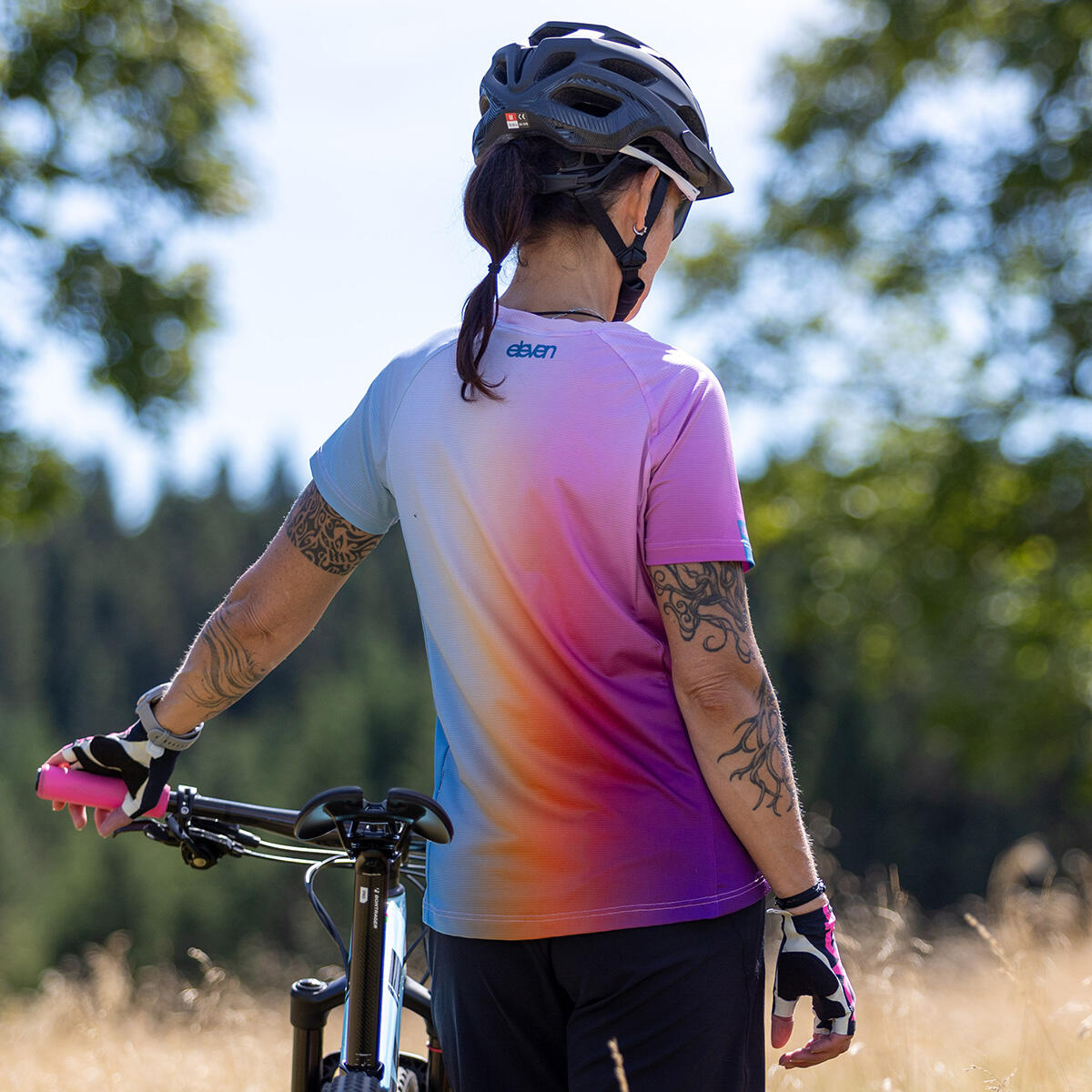Dámský cyklistický dres Eleven Vibe Bloom 2/7
