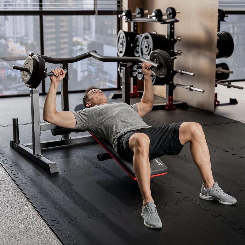 Bancă de antrenament de forță pliabilă Hop-Sport HS-2100HB
