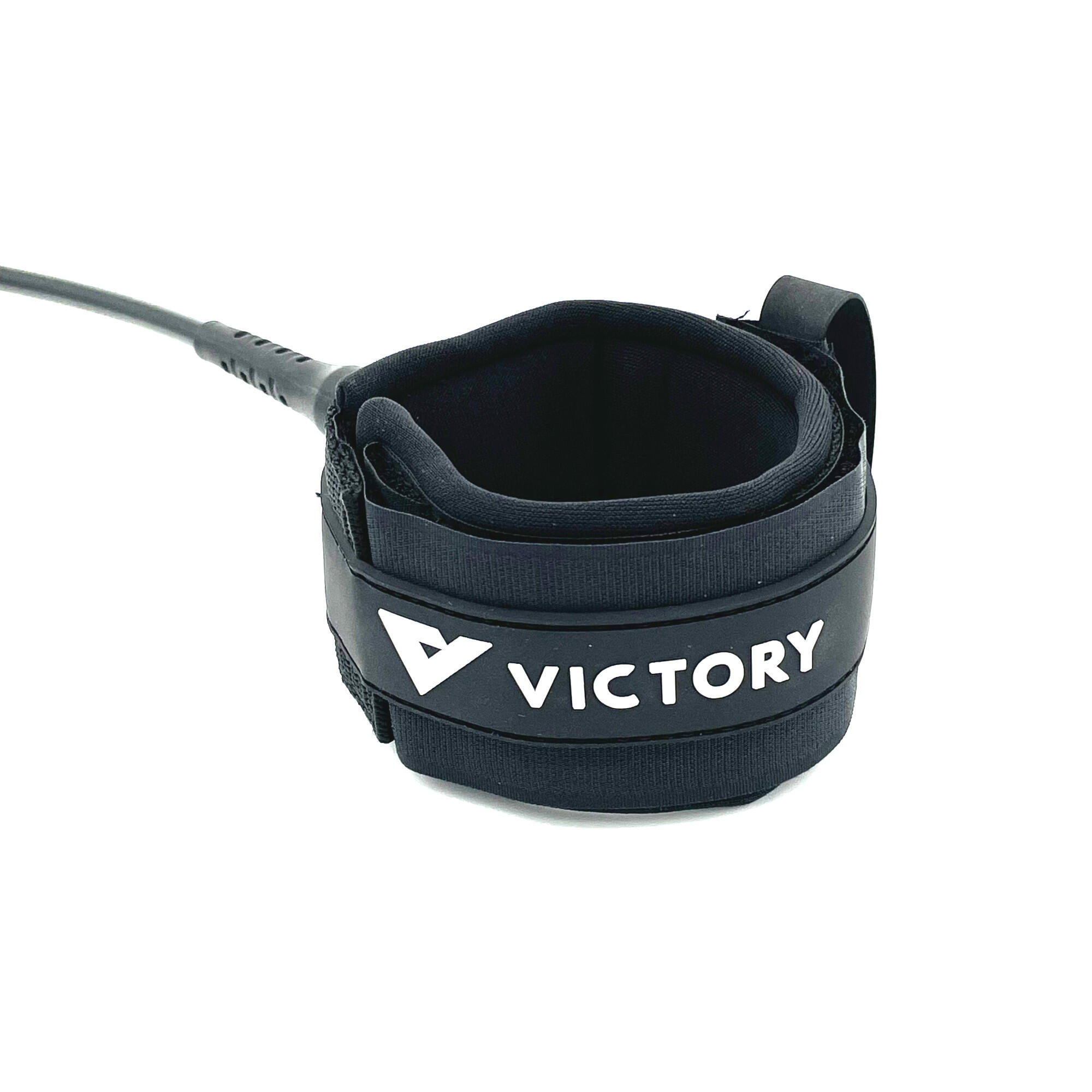 VICTORY - Surf Leash PRO 9' - Matte Black 3/7