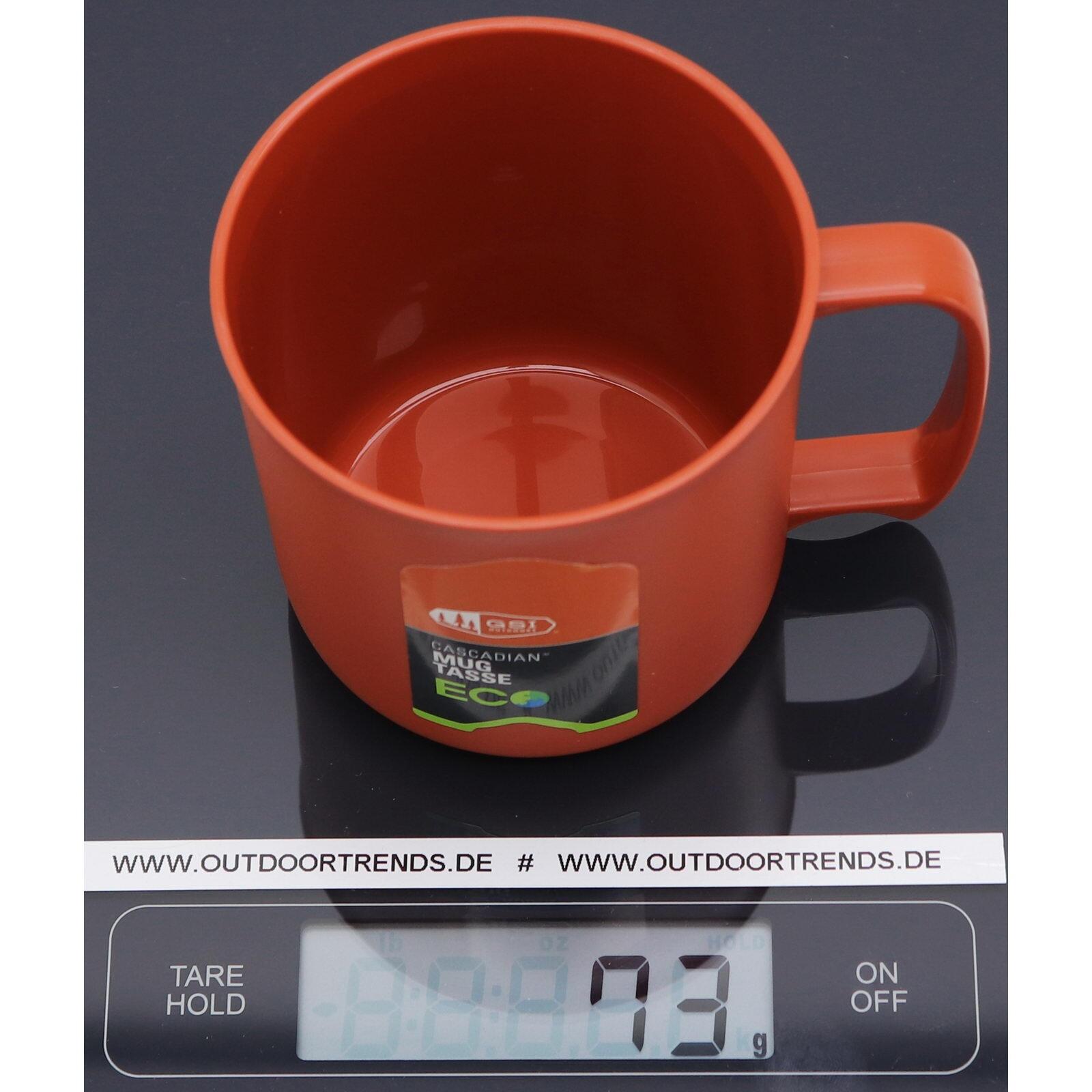 Mug GSI Cascadian sage 14 fl oz polypropylène léger sans BPA recyclable 2/2