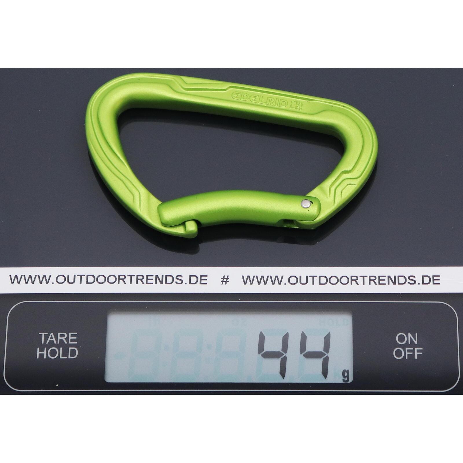 Karabinek wspinaczkowy Edelrid Pure Bent III - icemint 2/2