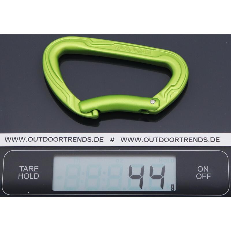 Karabinek wspinaczkowy Edelrid Pure Bent III - oasis