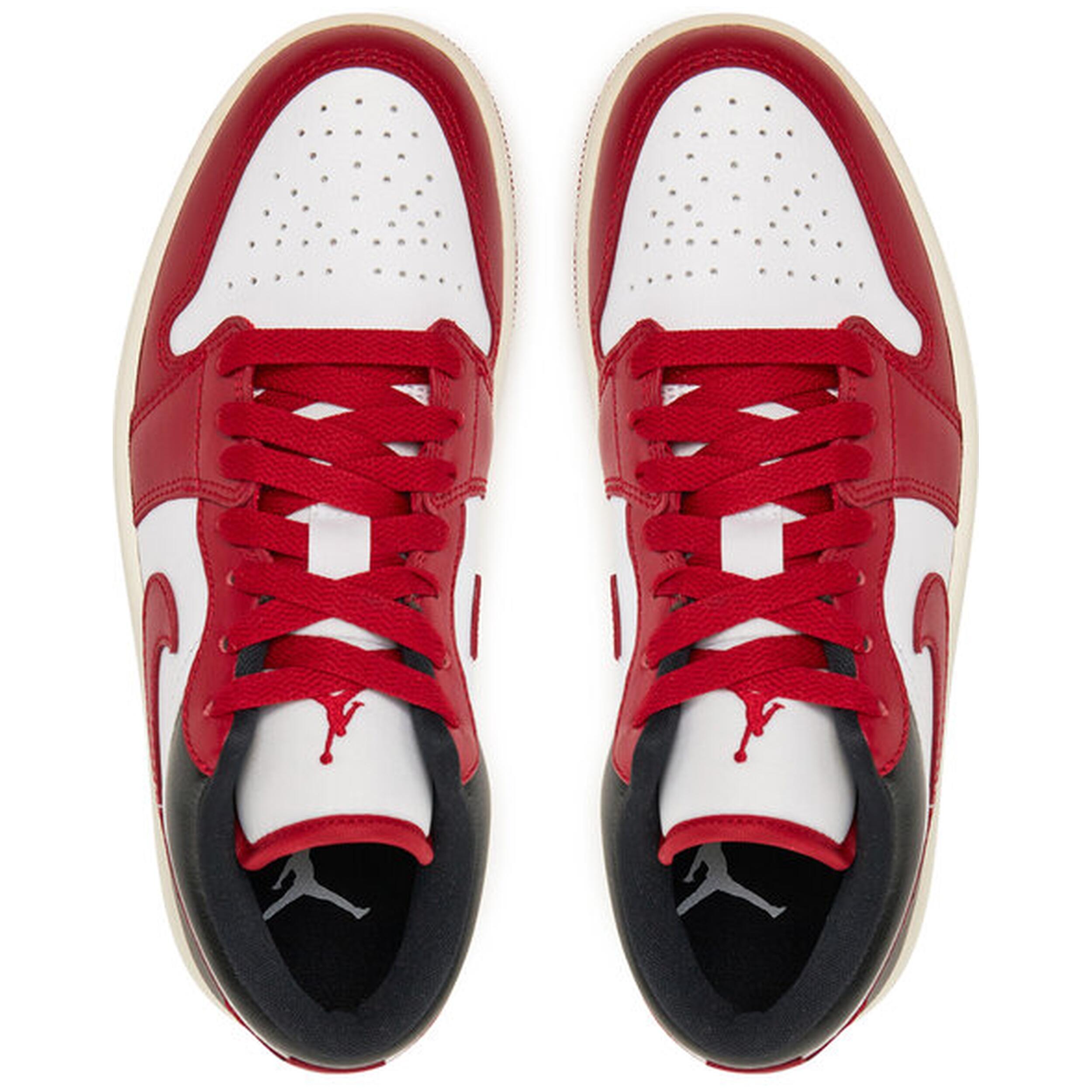 Scarpe Air Jordan 1 Low Reverse Black Toe 5/5