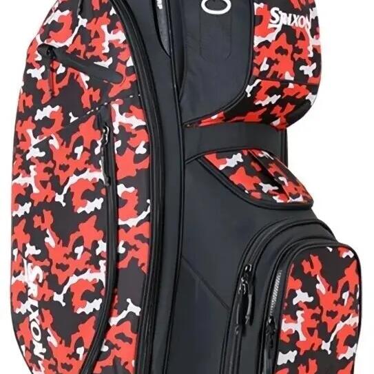 Premium Cartbag - Golf Bag - Red Camo