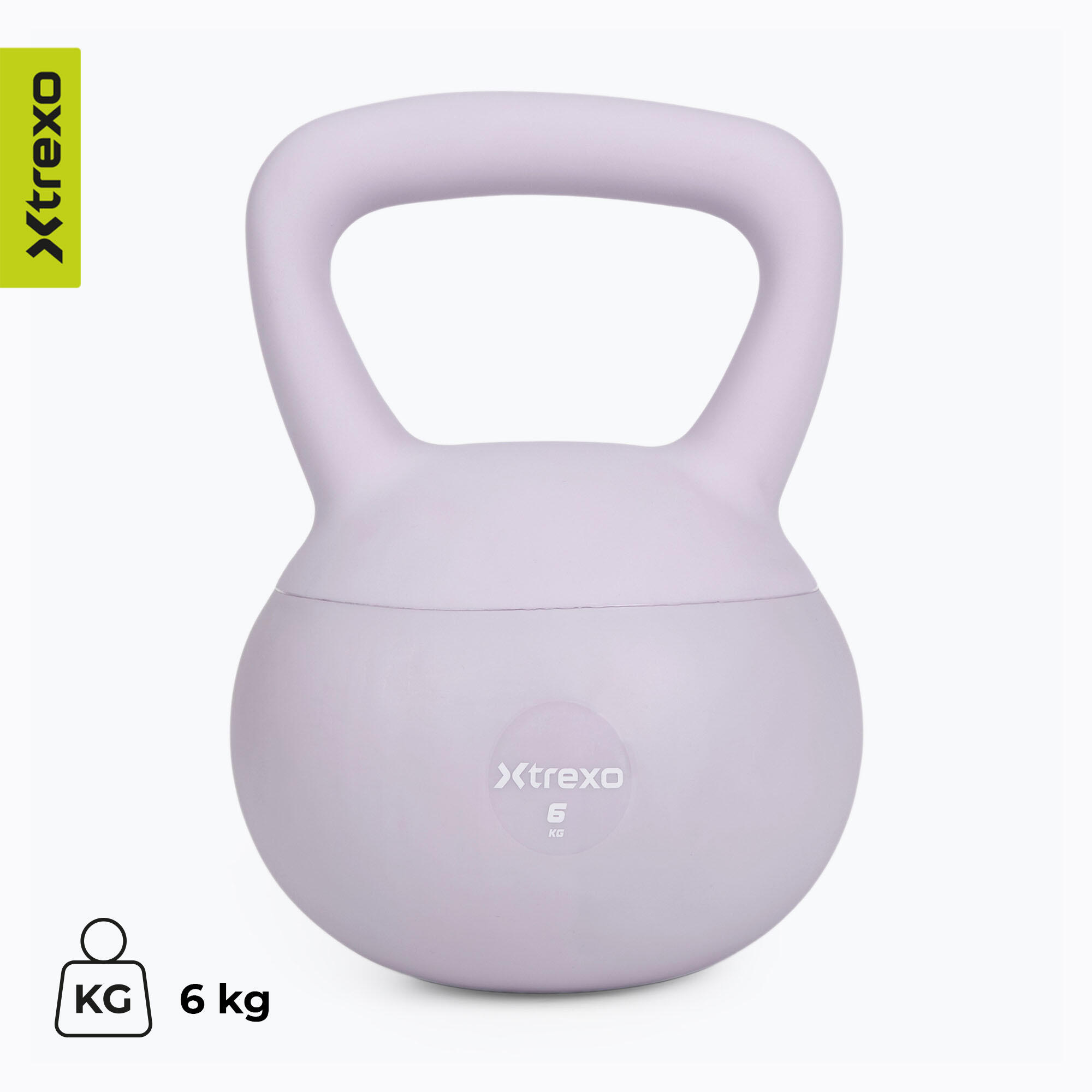 Weicher Kettlebell XTREXO 6 kg 3/7