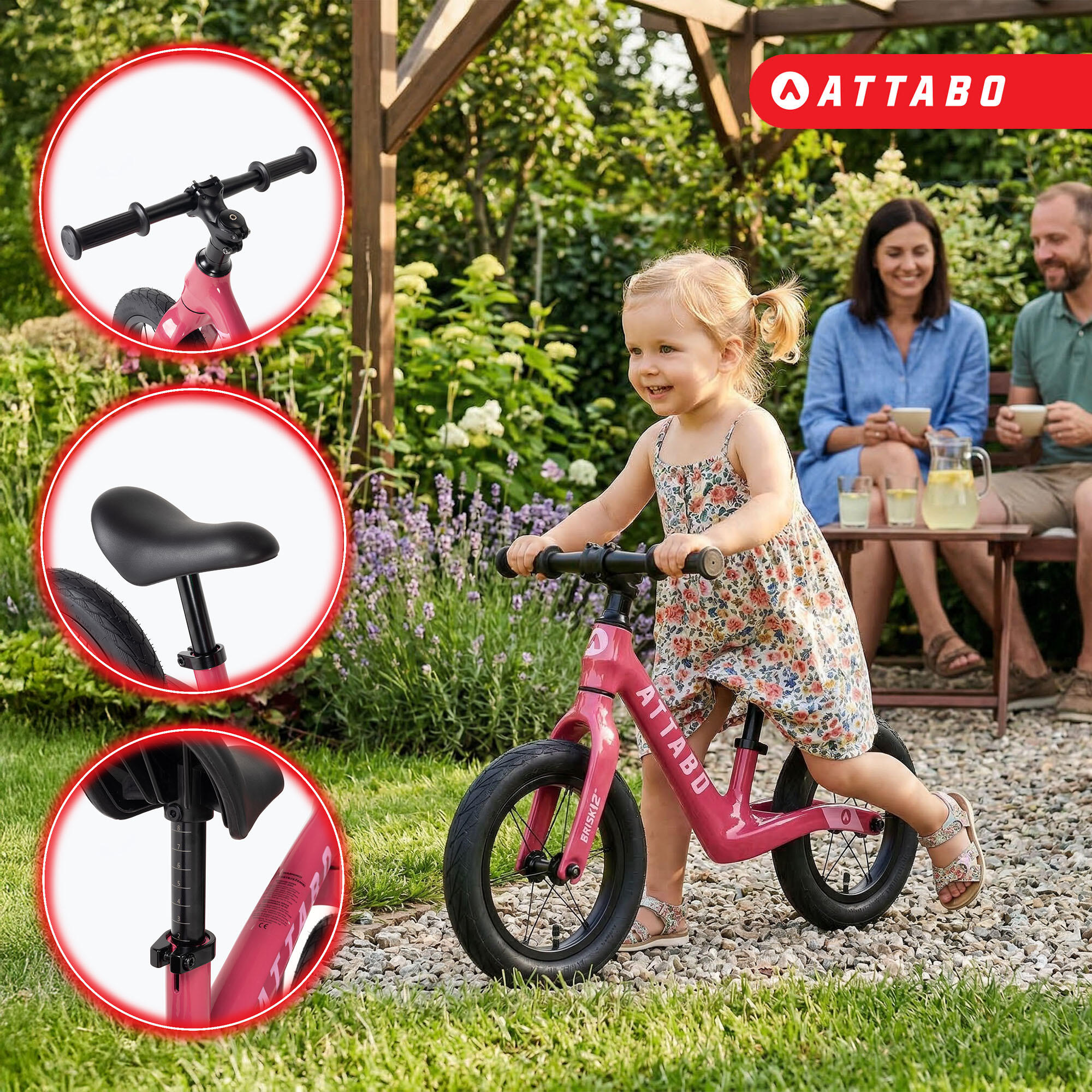 Bicicletta senza pedali ATTABO Brisk 5/7