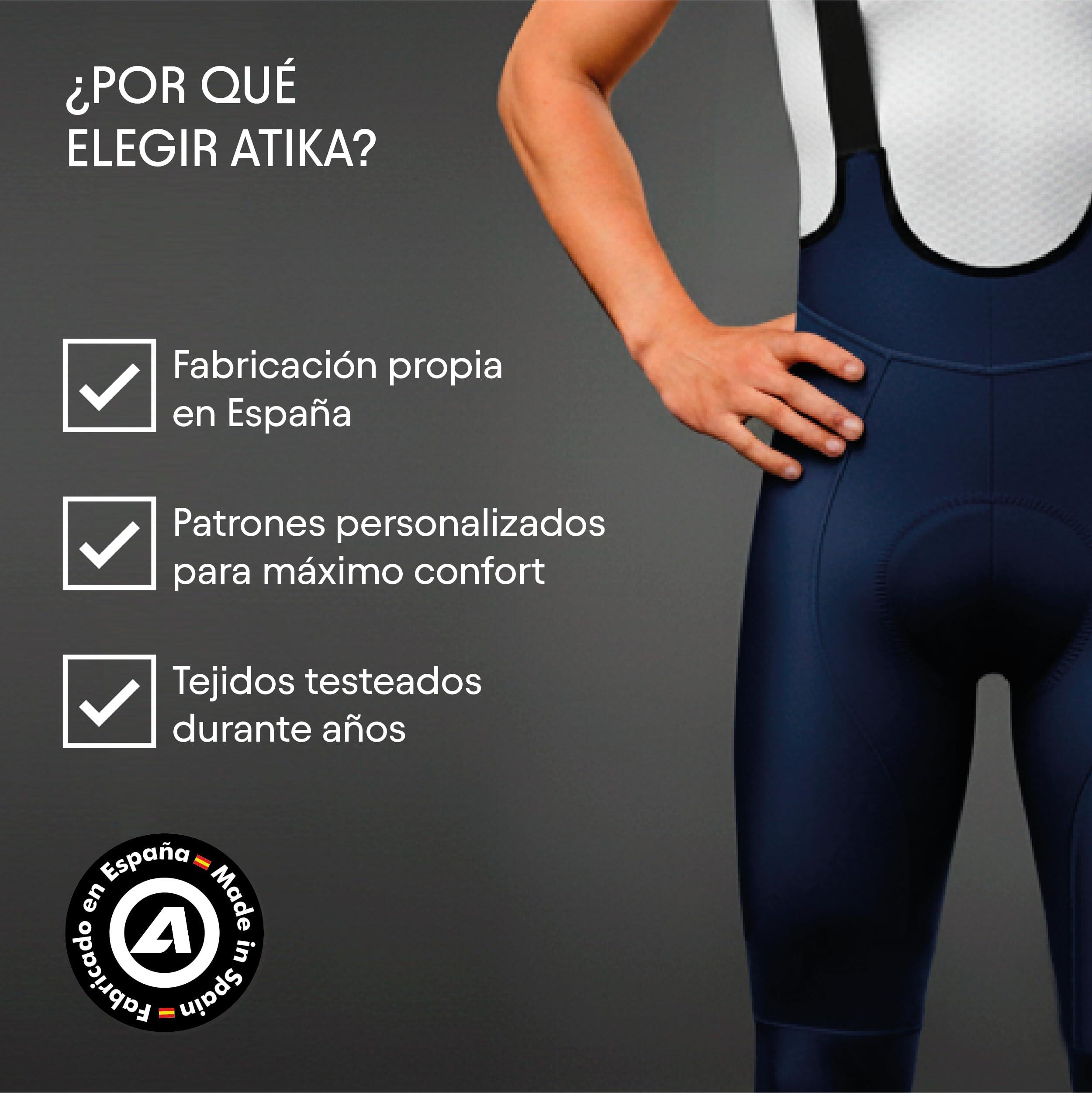 Atika Culotte Ciclismo Hombre Largo Terra Confort – Ropa Ciclismo Hombre Tirante 7/7