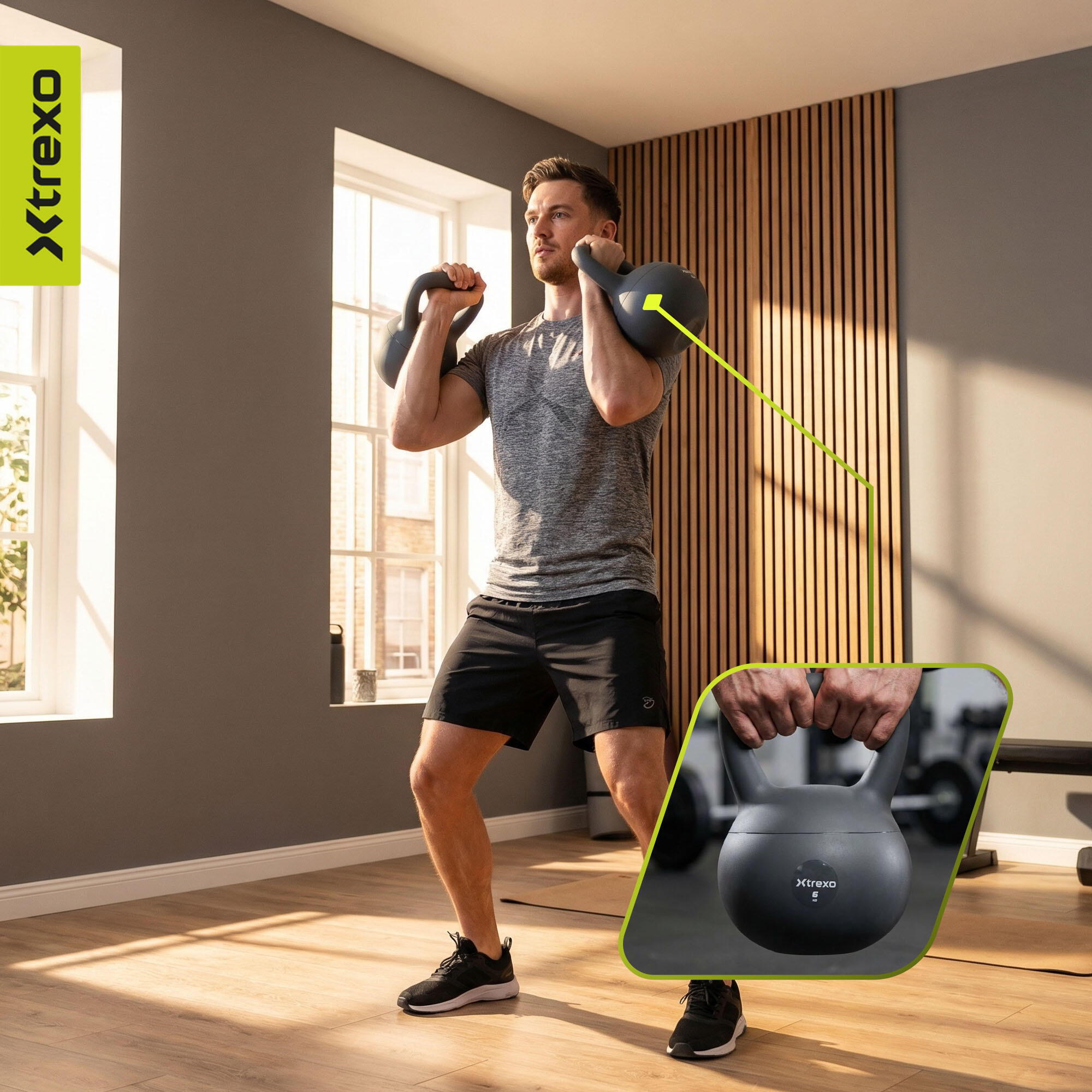 Kettlebell morbido XTREXO 6 kg 6/7