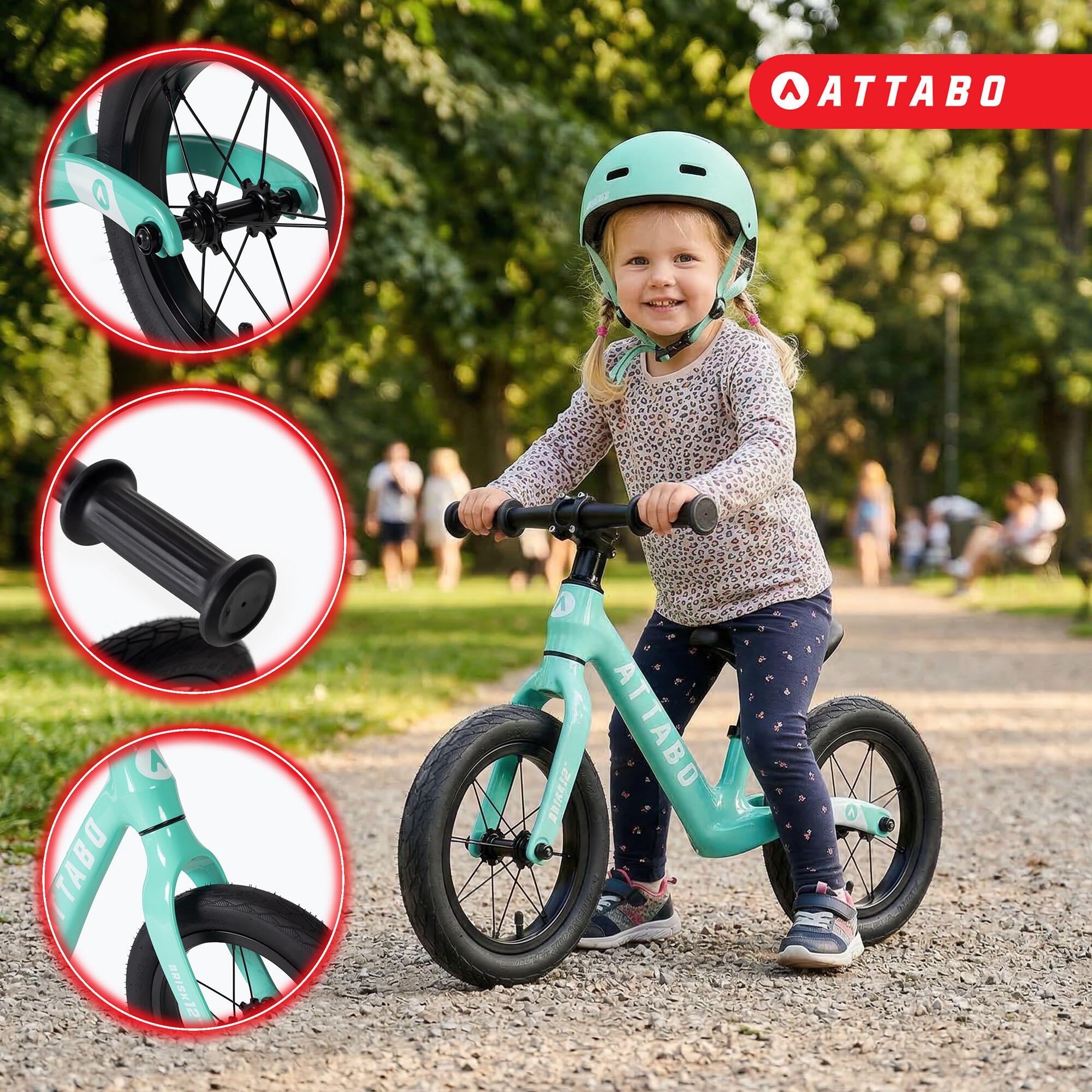 Bicicletta senza pedali ATTABO Brisk 6/7