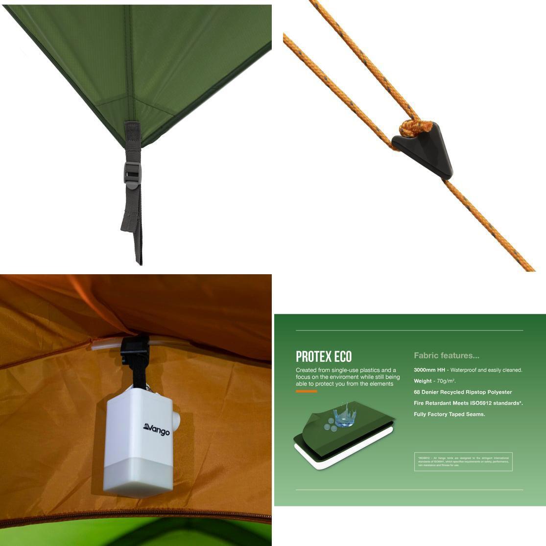 Vango Galaxy 300 Tunneltent 3 Personen - Epsom Green 7/7