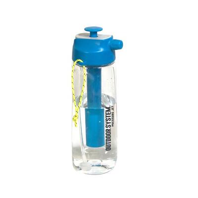 Outdoor-System - Borraccia multifunzione - PRESSURE JET 700 ml - Blu