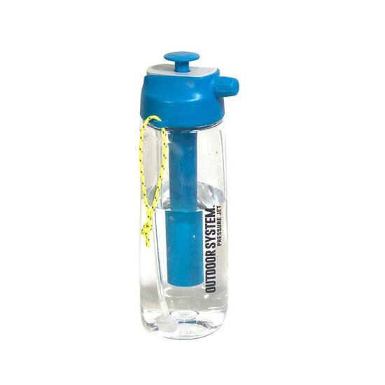 Outdoor-System - Borraccia multifunzione - PRESSURE JET 700 ml - Blu
