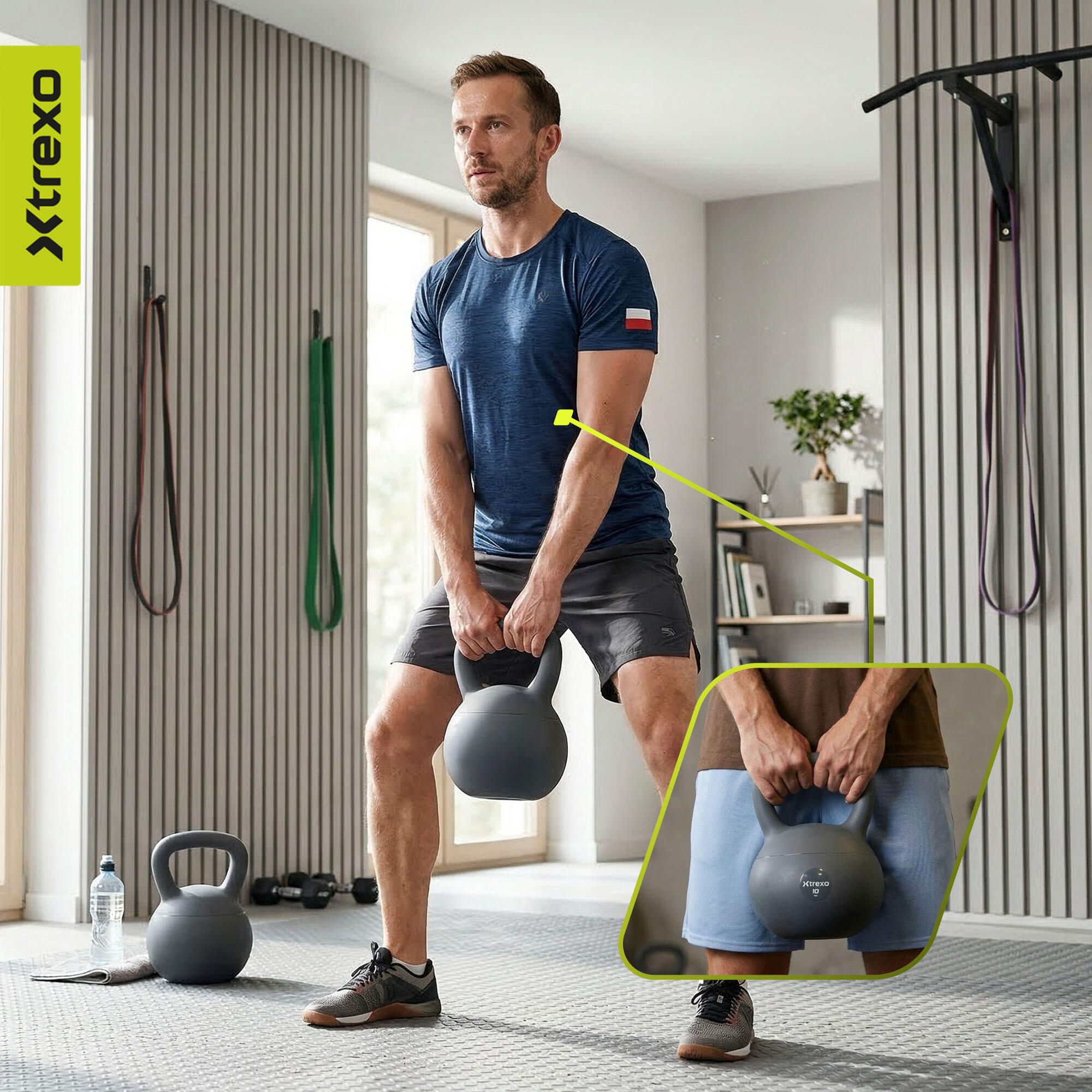Kettlebell souple XTREXO 10 kg 6/7