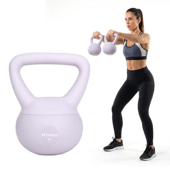 Weicher Kettlebell XTREXO 4 kg